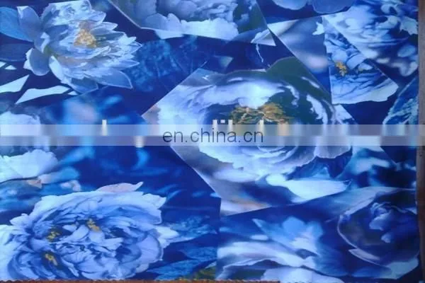 Shaoxing Winfar Textile Digital Printed Heavy Scuba Fabric For Lady's Dress photo-3