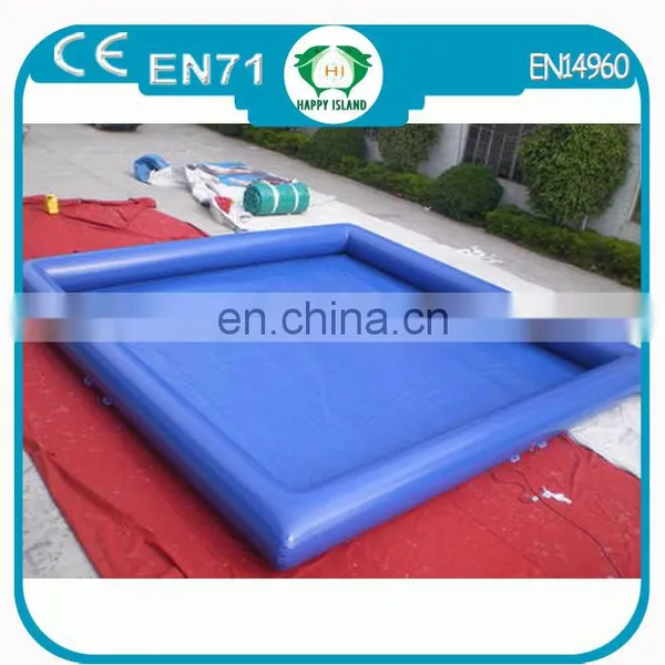 Top Quality PVC Inflatable Float Pool Rental for Hand Boat photo-4