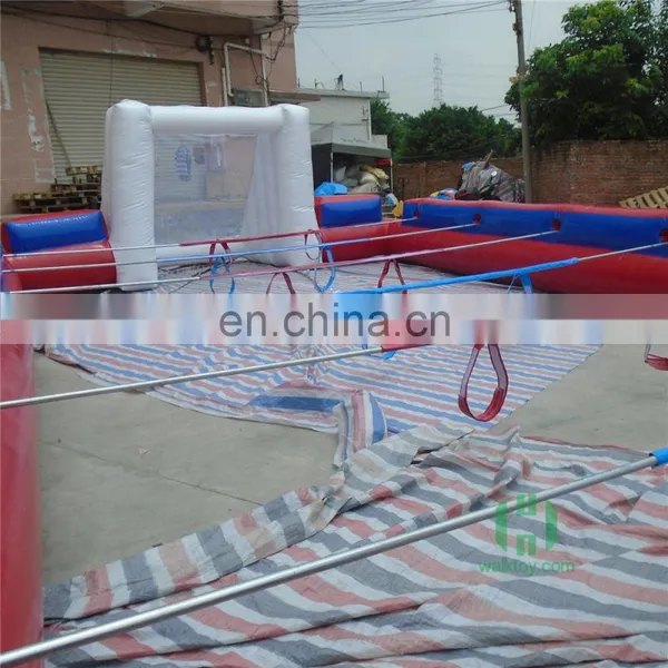 Excellent Quality Inflatable Football Pitch,inflatable Soccer Ball Field,inflatable Soap Soccer Field photo-4