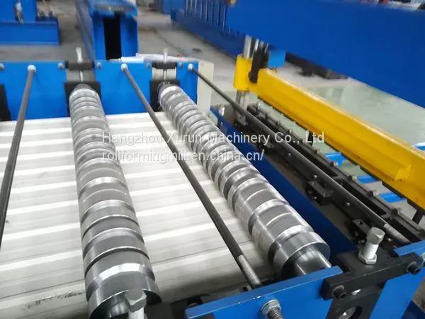 Roll Forming Machine IBR Roof Panel Trapezoidal Roofing Sheet Roll Forming Line Metal Profile Machines photo-3