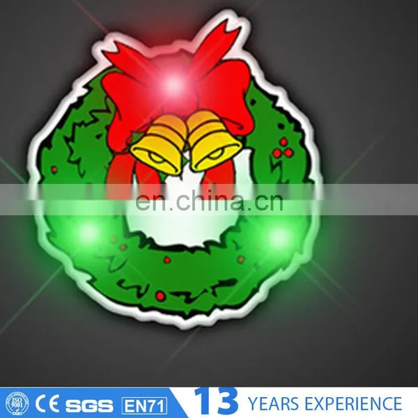 Personalized Christmas Soft Pvc Programmable Led Name Badge photo-3