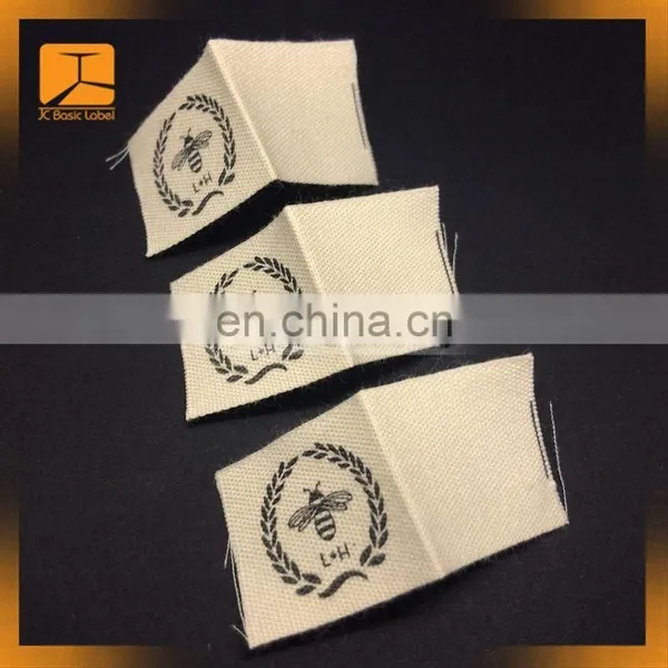 Self Adhesive Fabric t Shirt no Label Maker Cotton Clothes Laundry Barcode Sticker Label photo-3
