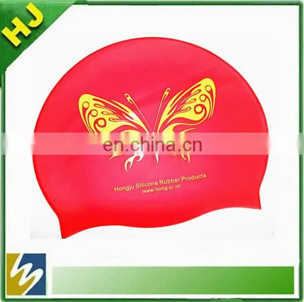 Custom Printing Bulk Sale Swim Cap Silicone photo-2