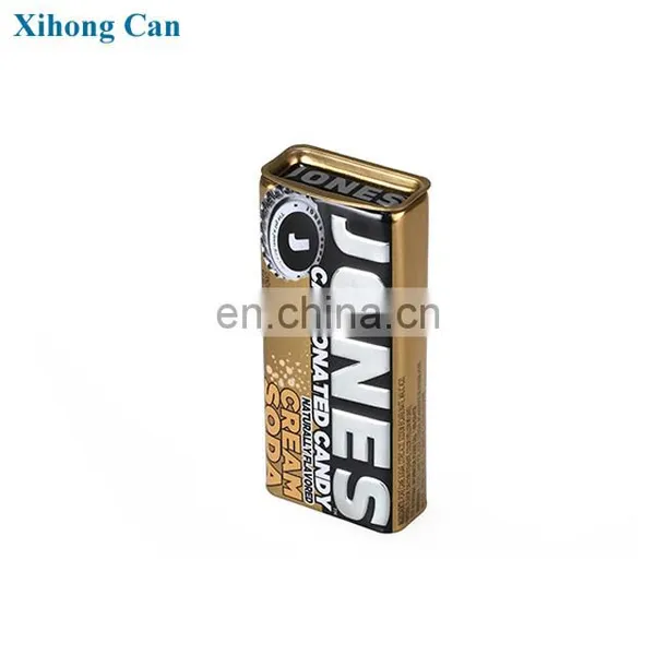 metal printed metal chewing gum case
