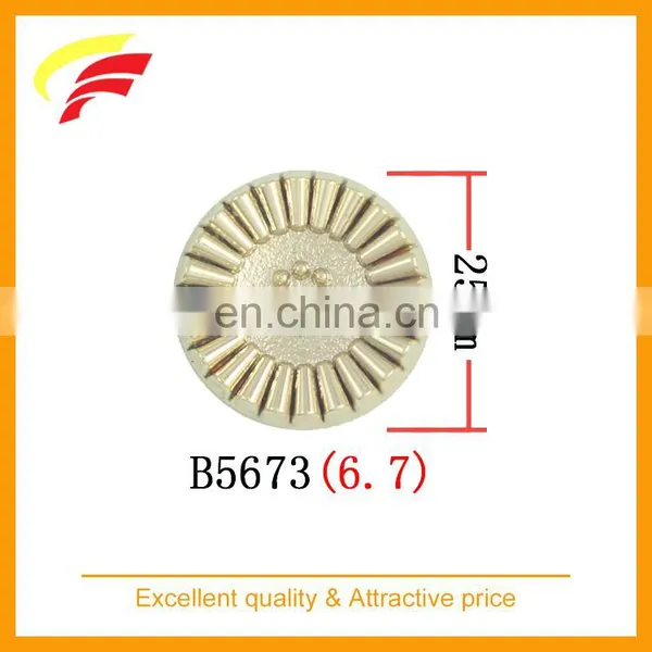 Flower Style Fancy Zamak Metal Sewing Button for Coat photo-3