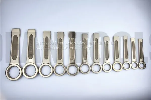Non-sparking Box End Stricking Wrench,Hazardous Area Striking Wrenchm,Hammering Wrench photo-2