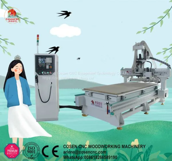 Atc Cnc Wood Router Cutting Machine photo-4