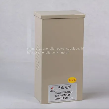 600W 12V 50A 24V 25 A IP44 Rainproof LED Power Supplies for Signage Light Box Led Modules Led Strips