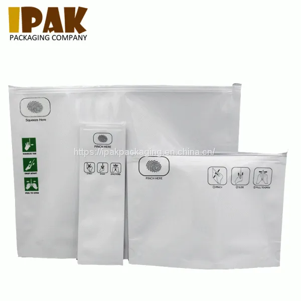 Custom Printed Child Resistant Pouch for Tobacco Packaging
