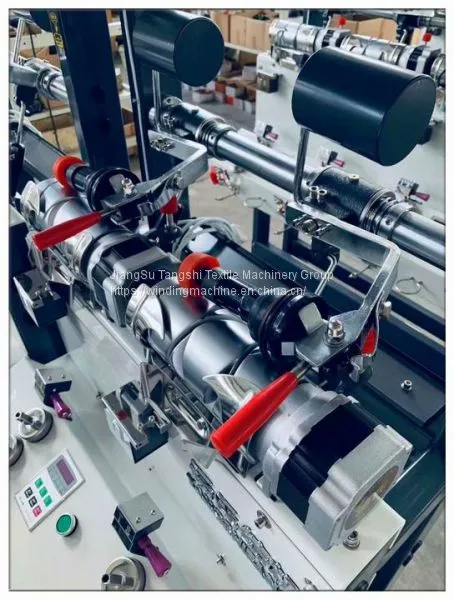 High Speed Hard Cone Winding Machine for Paper Cone/plastic Cone Rewinding photo-4