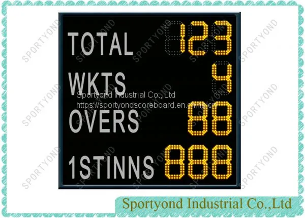 Cricket Scoreboards Electronics Digital Display