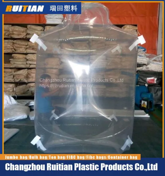 Bottleneck Type FIBC PE Inner Liner Bag/Dimension and Thickness Customized PE Inner Liner Bag photo-2