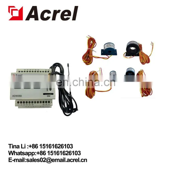 Acrel ADW350 Wireless Power Meter With External CT Uesd in Base Station Renovation photo-2