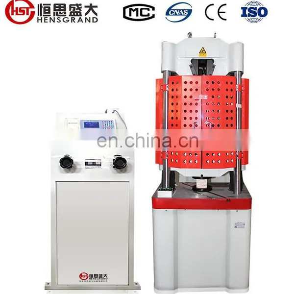 Digital Display Electronic Hydraulic Tensile Compression Bending Shear Universal Testing Machine photo-3