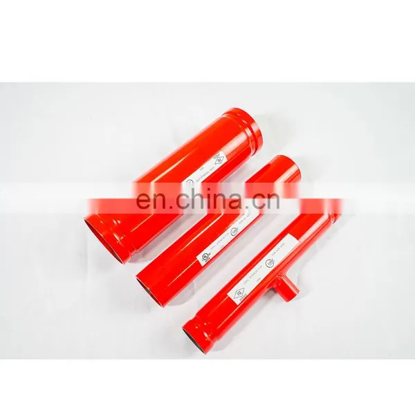 we Supply' SCH20 Red Painted Grooved Fire Fighting Pipe photo-4