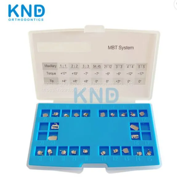 KND Ortho Good Quality Dental Materials Metal Self Ligating Brackets Orthodontics photo-2