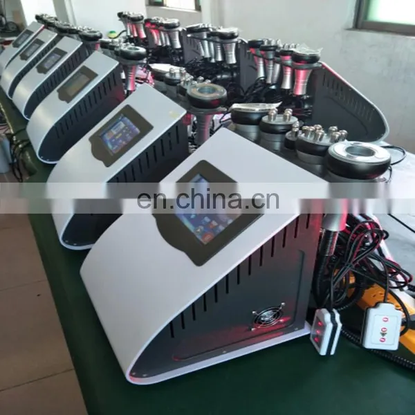 2021 Newest Beauty Device Lipo Laser Body Slimming Cavitation 6 in 1 Ultrasonic Cavitation Vacuum Machine photo-5