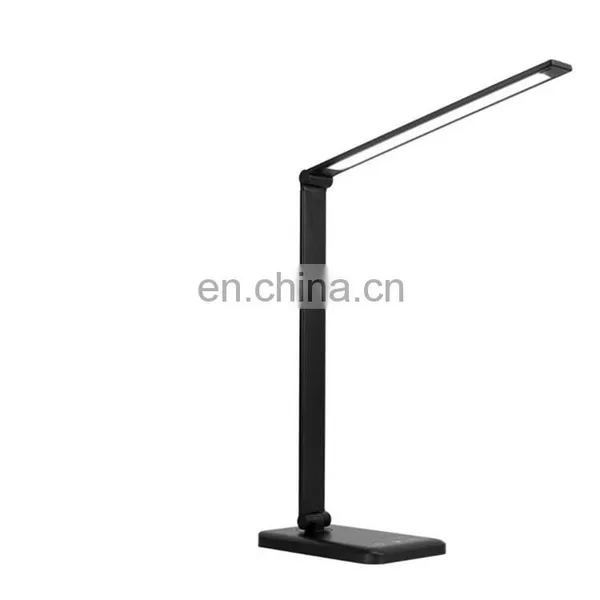 MT-856 Eye Protection Wireless Charging Desk Lamp Aluminum Alloy Folding Touch Wireless Study Table Lamp photo-2