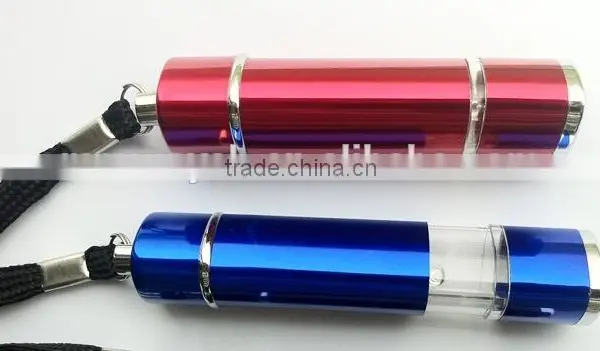 Promotional Retractable Flat Led Light Keychain Flashlight photo-2
