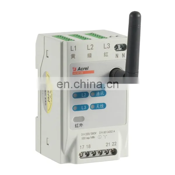 AEW100-D20X Wireless Power Meter LORA Kwh Energy Meter With Split CT photo-4