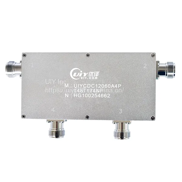 UIY RF Components 4 Ports 150W 148-174MHz N-F Dual Junction Coaxial Circulator photo-5
