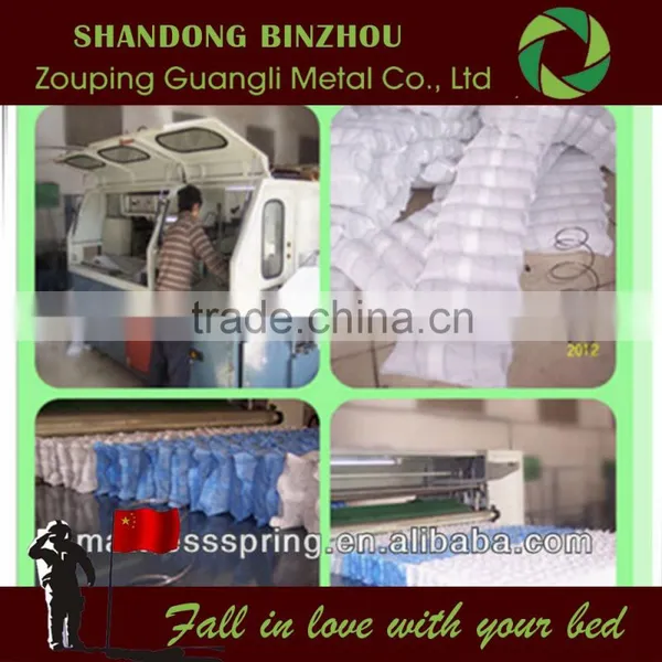 China Manufacturer High Carbon Steel Wire Rod Pocket Spring for Mattress Holders photo-3