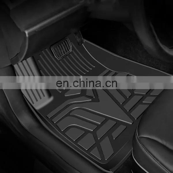 For Tesla Model 3 17-21 TPE Car Mat 1127267-00-G 1127284-00-D 1127284-00-H 1127289-00-F 1516554-00-A photo-2