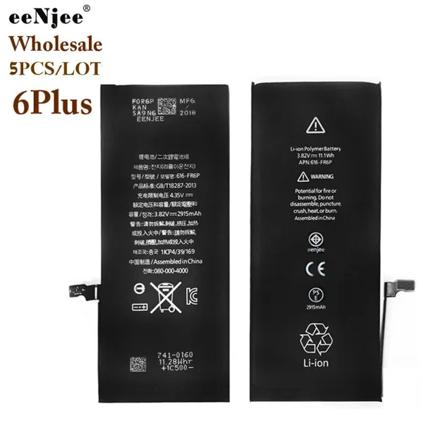 Smart Phone Batteries For Apple Iphone 6Plus Internal For Conquest Phone Real High Capacity photo-5