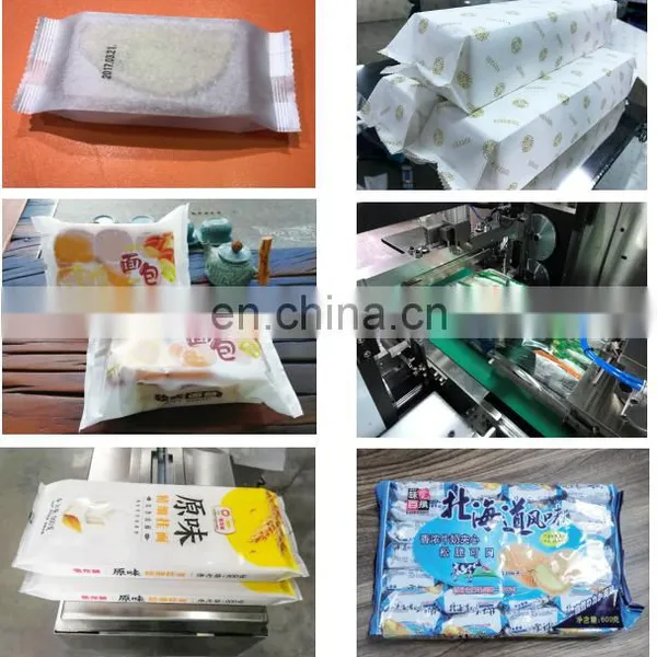 Horizontal Automatic Loaf, Teacake, Roll, Toast, Hot Cross Bun Pillow Packing Machine Flow Wrapping Machine photo-3