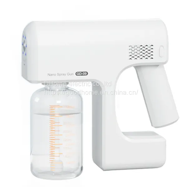 Wireless Handheld Nanatomizer Human Sensing Atomizer Home Hotel Automatic Blue Light Disinfection Sprayer(wechat:13510231336) photo-2