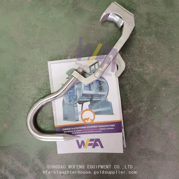 Suitable For Slaughtering Equipment Stainless Steel Pulley Hooks Livestock Abattoir Slaughterhouse photo-4