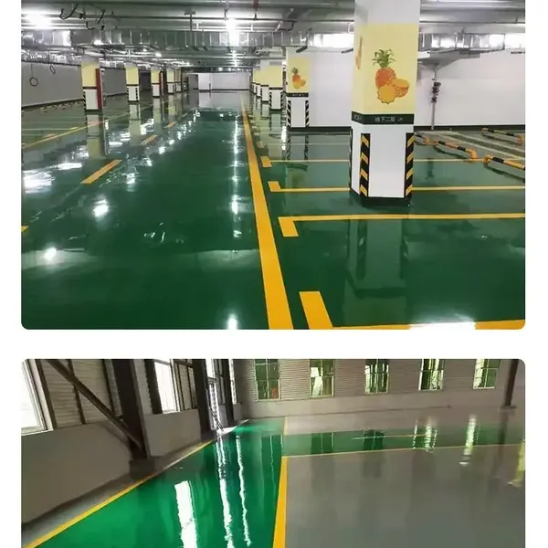 Construction of Wear-resistant Ground Cured Floor Epoxy Floor Paint With Strong Acid and Alkali Resistance photo-3
