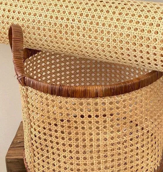 Length 15 M 30 M Factory Price Plastic pe Rattan Cane Webbing Rolls