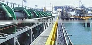 Pipe Convyor Belt Factory Price Polyester Cotton Fabric Pipe photo-3
