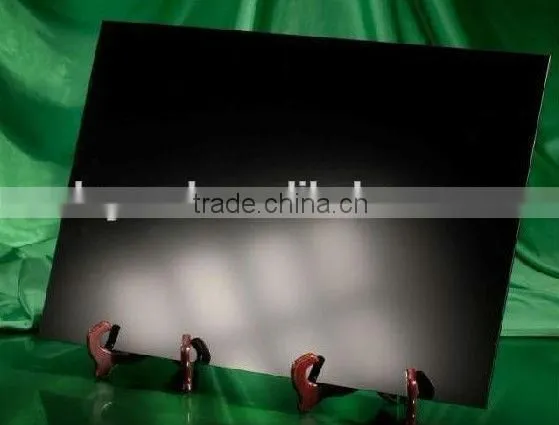 4mm Black Glass Ceramic/Durable Black Ceramic Plate photo-5