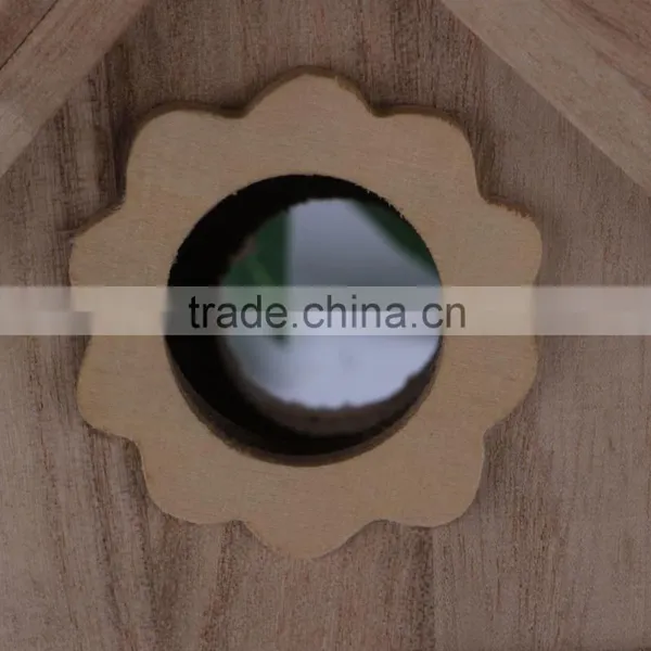 China Supplier Crafts Hang Christmas Wooden Bird House Wholesale Modern Design Wooden Bird House High Quality Wooden Bird House photo-4