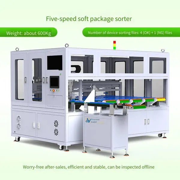 Automatic Sorting Machine for Flexible-packaged Batteries, Five-level Sorting Equipment for Polymer Batteries, Sorting Machine for Mobile Phone Lithium Batteries photo-2
