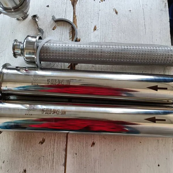 T-type Filter Yjf-102/20-304-k51-100m, Hygienic Pipeline Filter Produced by Yingsu photo-5