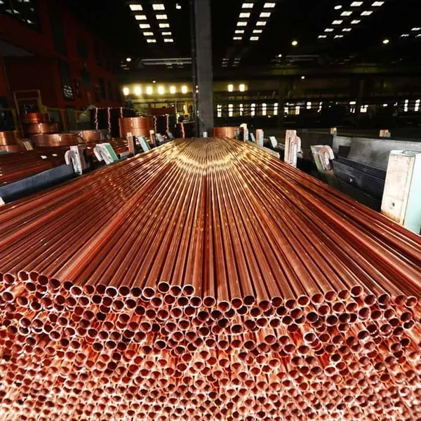 ASTM B280 Straight Copper Brass Pipes