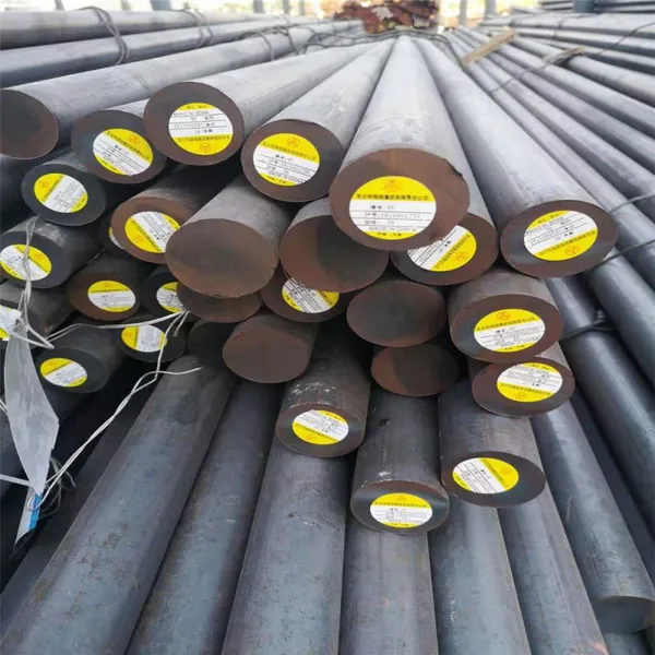 Q355B Carbon Steel Bar Hot Rolled Black Surface Forging Welding Cutting Mingshang Brand Jiangsu Origin Complying GB 12-650mm photo-3
