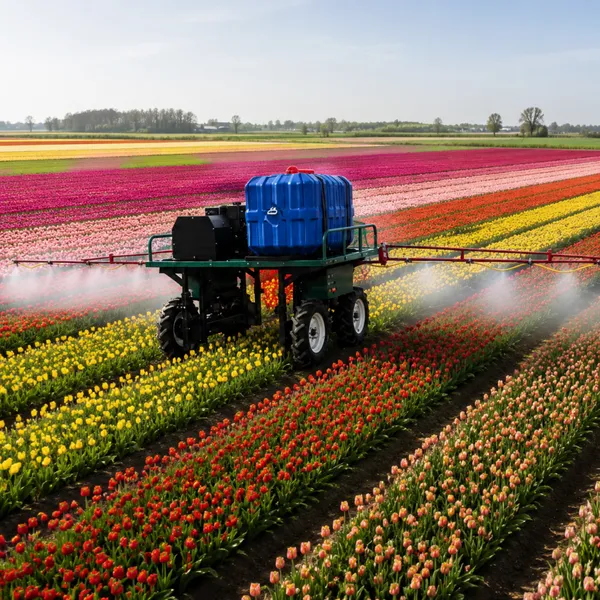 Boom Sprayer Machine Agriculture Robot 600L Spraying Machine with Gasoline Engine Remote Control System