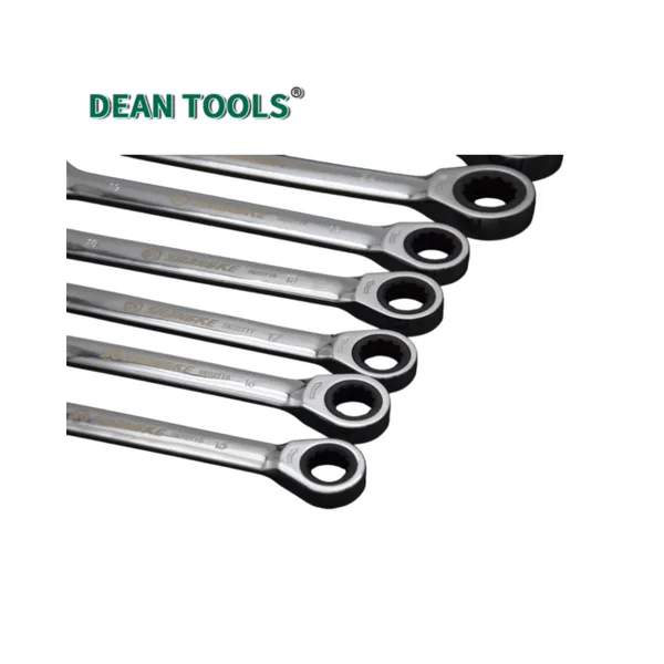 Shangke Tools Ratschen-Kombinationsschlüssel, Kombinierte Ratschen-Design, Kombination aus offener Spitze und Ratschen-Buchspitze photo-2