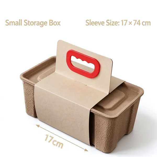 OEM Molded Fiber Storage Box, Free Replacement for Defects, Custom Thickness and Color Matched