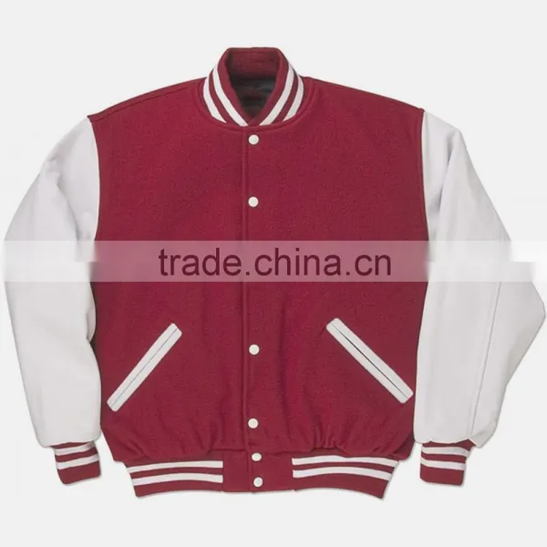 Hot Mens Boys College Varsity Letterman Baseball Jacket photo-2
