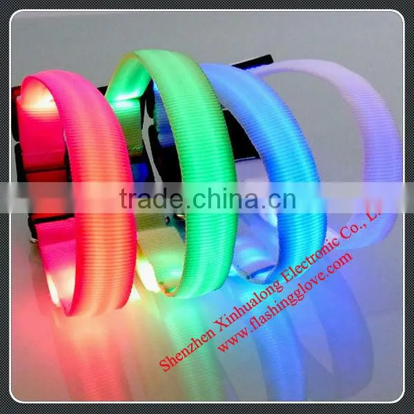 Design Cat Collar With LED Flashing Lights