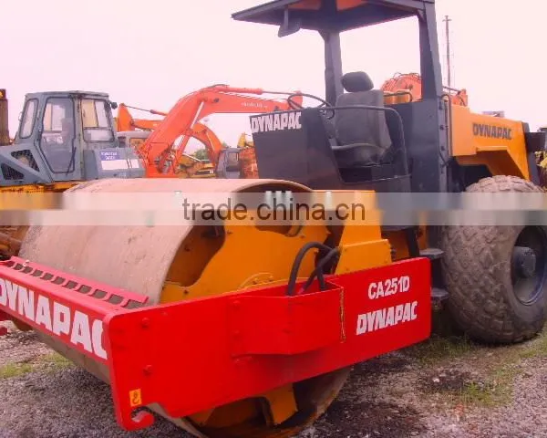 New Arrival Used Road Roller Dynapac Ca251d for Cheap Sale in Shanghai photo-2