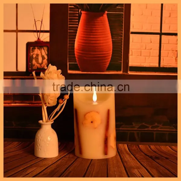Heavy Drip LED Pillar Flameless Candle Wax, Birthday Soy Candle Wax/ photo-2