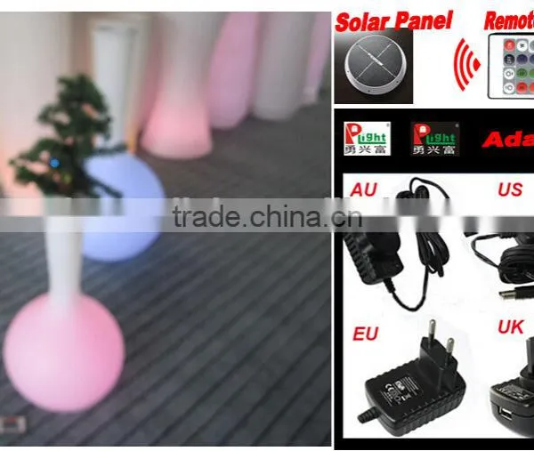 Garden Meadow Solar LED Lights Flowerpot With Remote Control YXF-4276S photo-3