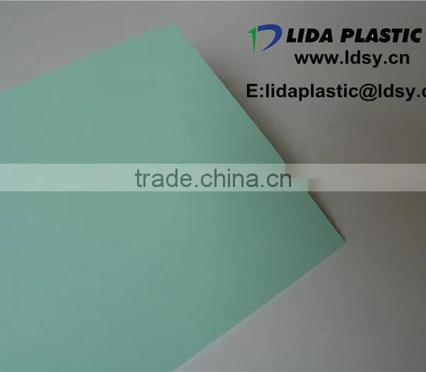 Wholesale Glossy Surface Rigid Dark Blue PVC Deco Sheet for Walls photo-4