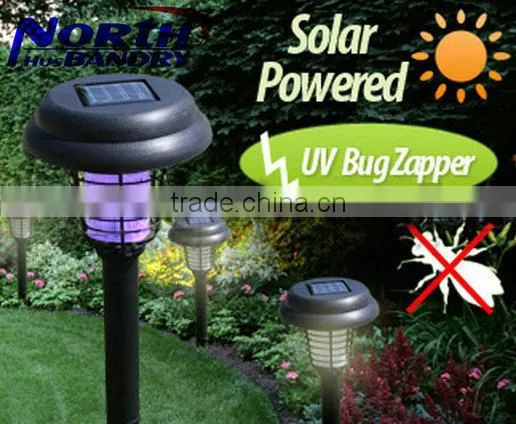 Outdoor Garden Tools Multifunctional Portable UV LED Lamp Solar Insect Killer